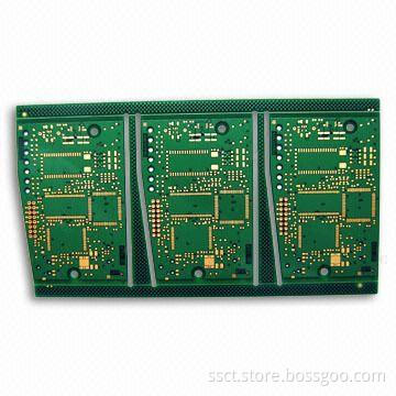 8-layer HDI PCB with ENIG Surface Finish, Used for Telecommunication